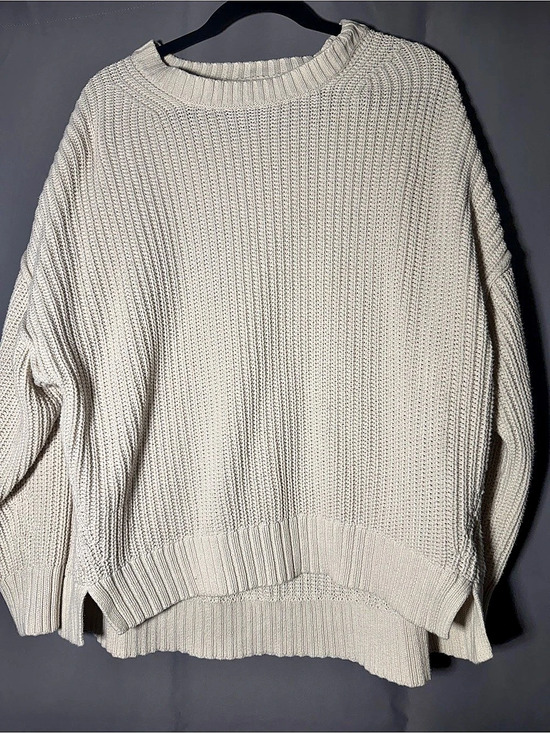 American Eagle Outfitters Sweaters - American Eagle Cream Knit Crewneck Sweater